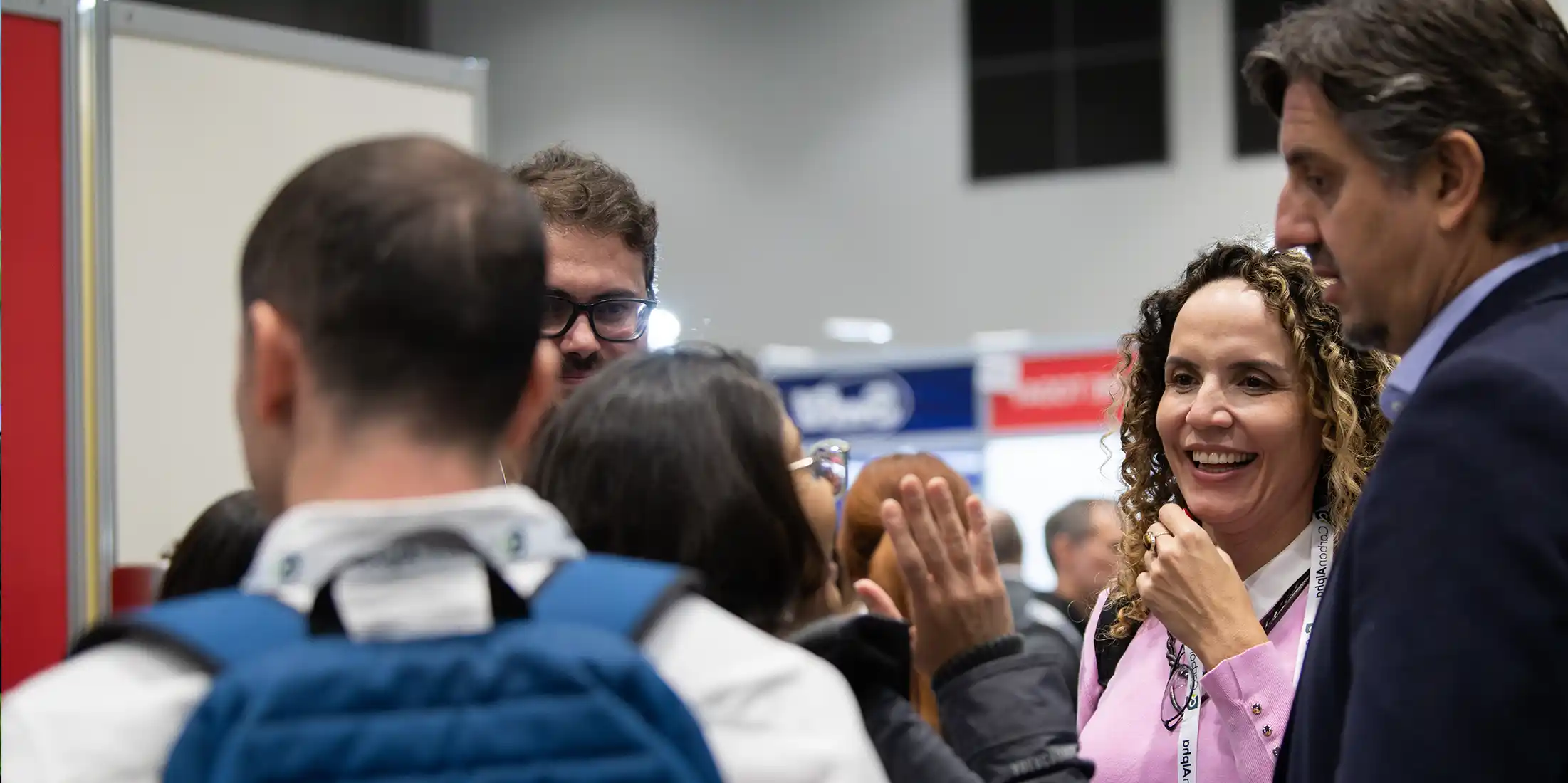 Sponsor or Exhibitor GHGT-18 - Smiling Woman at GHGT-17 Conference